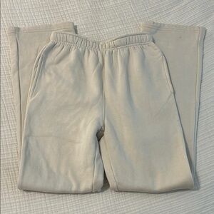 Cream Sweatpants from Target